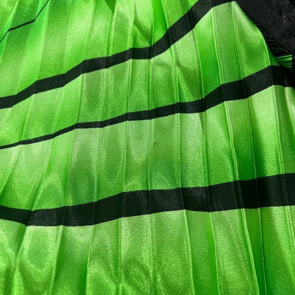 NWT Karishma Green Black Halter Formal Gown $150 - Picture 11 of 12